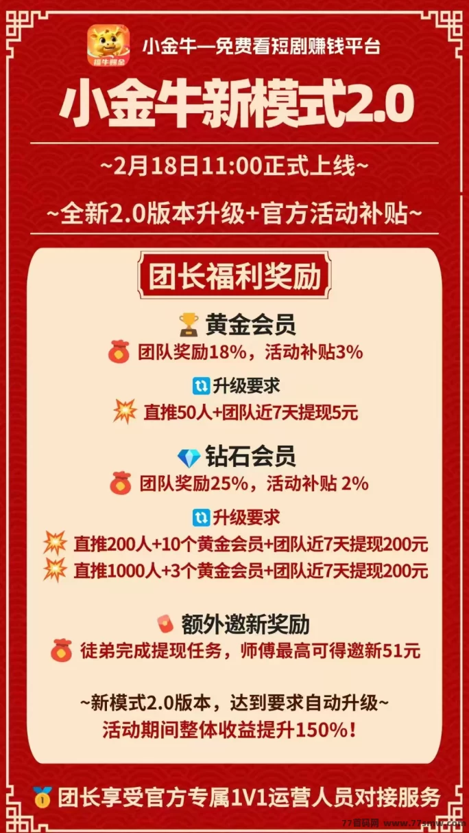 小金牛首码刚出！玩赚小金牛2.0版本，轻松日赚100+