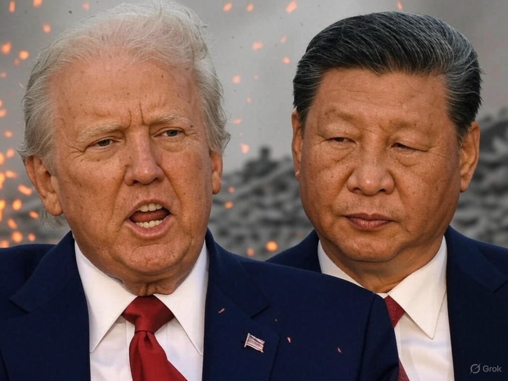 特朗普对中国征收104%关税！比特币暴跌至7.5万，道指高开1400点后转跌，标普5000点大关失守！