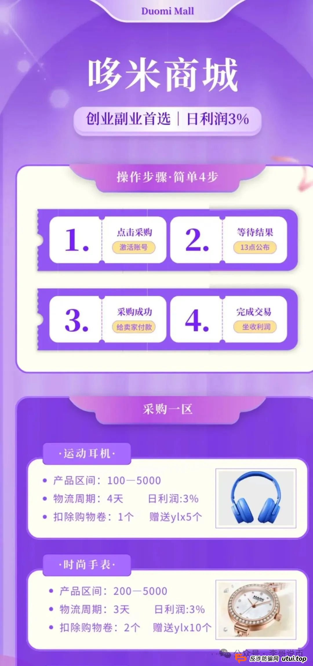 曝光 | 最新资金盘骗局，启迪医疗，MCNGLCBAL交易所，悠然境，哆米商城，有你参与的吗？