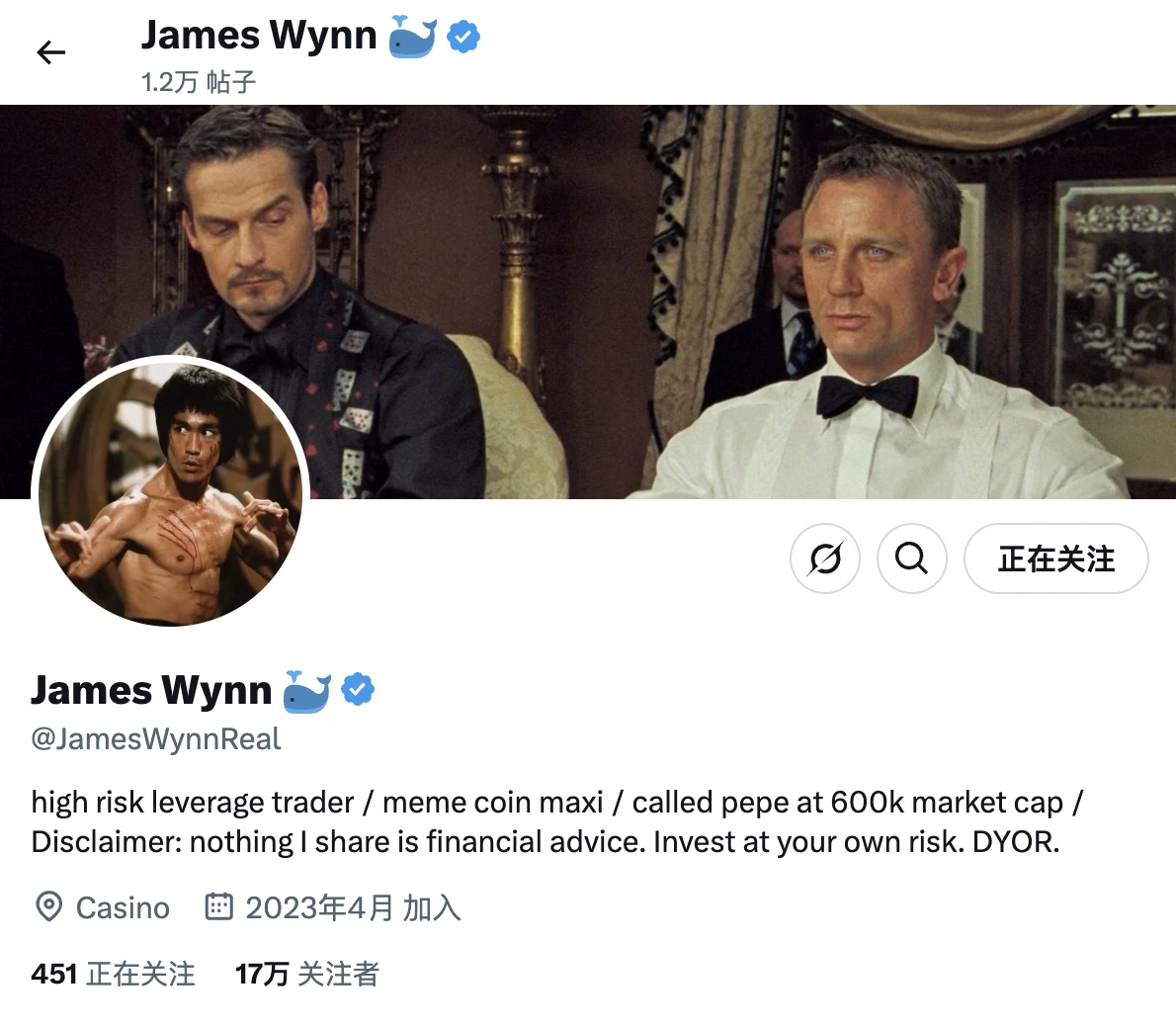 12亿巨资多空激战！神秘交易巨鳄James Wynn的李小龙式操盘秘籍！