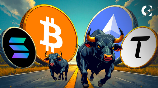 周末暴跌后强势反攻！BTC突破10.5万、ETH冲击2700、SOL与TAO暴力反弹  或  加密市场绝地反击：比特币重夺10.4万关口，以太坊单日暴涨3%引爆山寨季  或  惊险V型反转！BTC、E