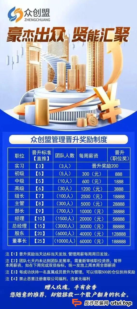 众创盟股票跟单类资金盘骗局，已经开始单割，即将崩盘跑路，聪明的会员早已安全撤离...