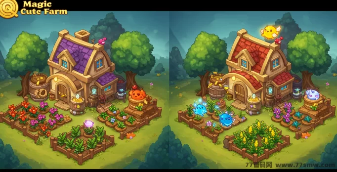 魔法萌农场火热上线！Q版农场链游，种魔法作物赚收溢！