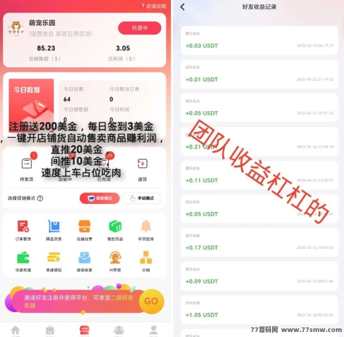 好物通电商新模式，无货源自动出单，轻松开启跨境副业!