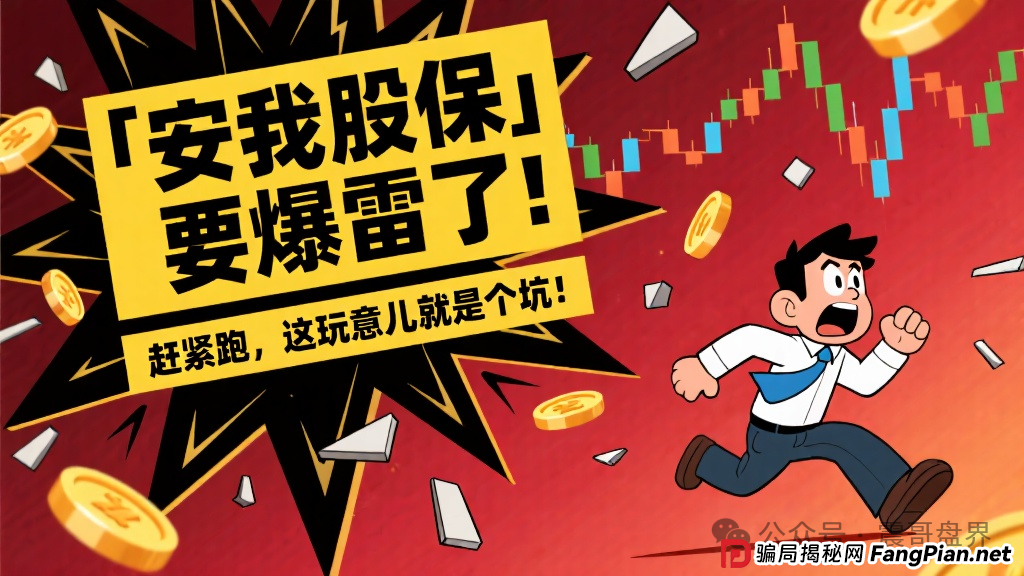 「安我股保」要爆雷了!赶紧跑,这玩意儿就是个坑!