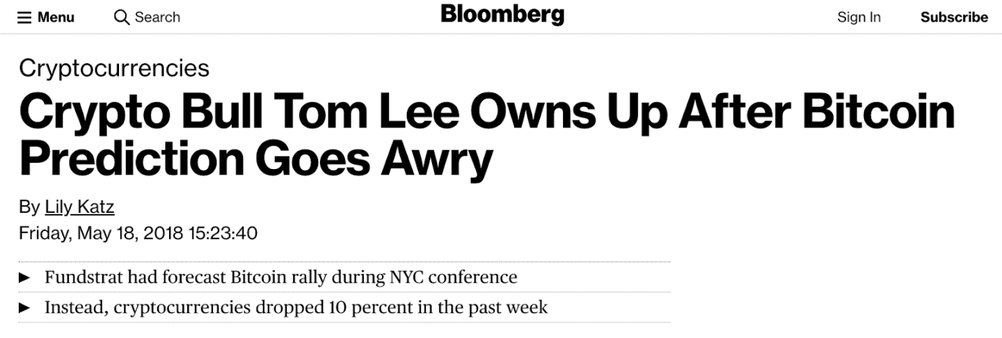 不信以太坊年底15000美元？回顾Tom Lee三年预测，看能否成真