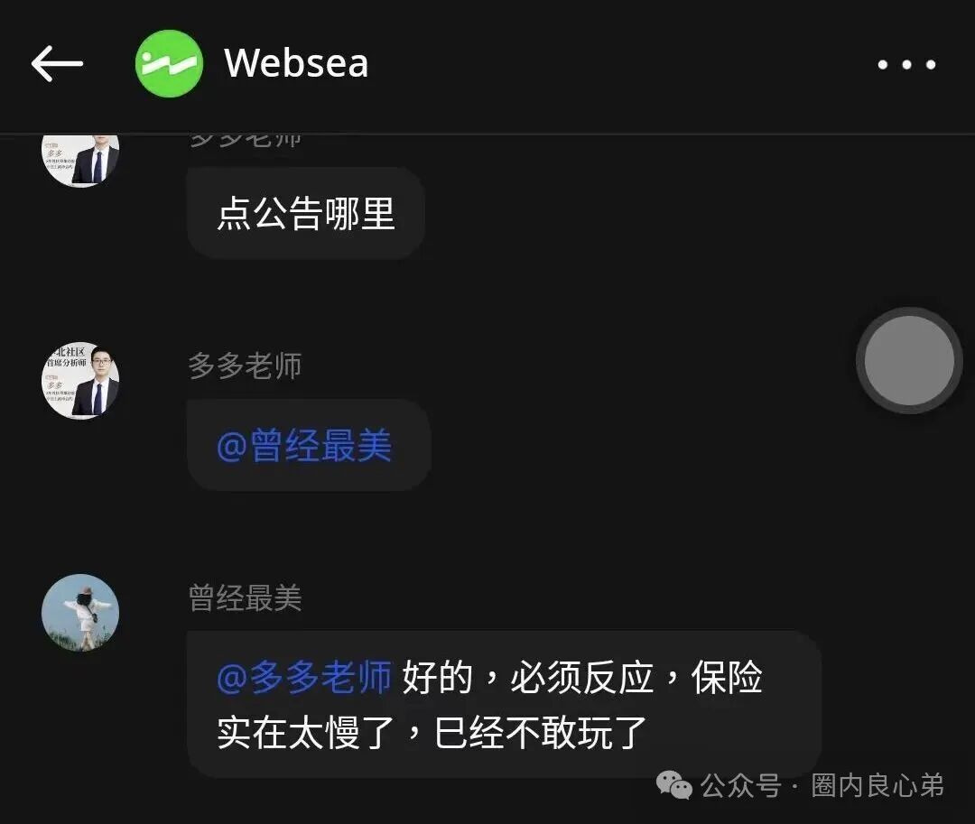 websea野鸡交易所，已经有人赔付30小时未到账，跟单旁氏虚拟币骗局