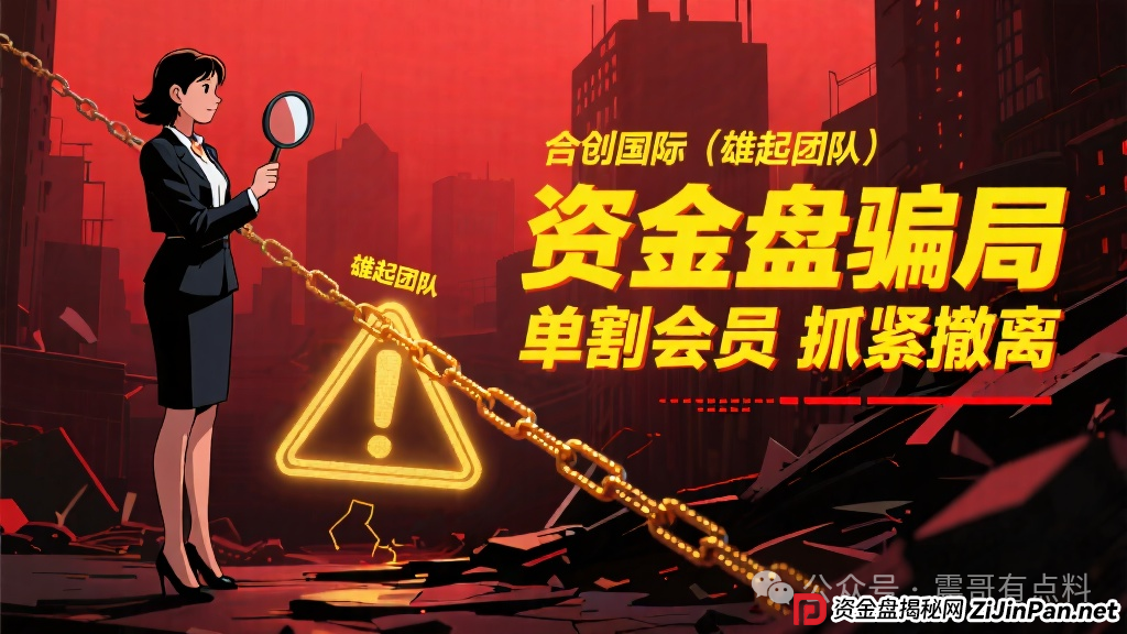 合创国际(雄起团队)资金盘骗局,单割会员,抓紧撤离