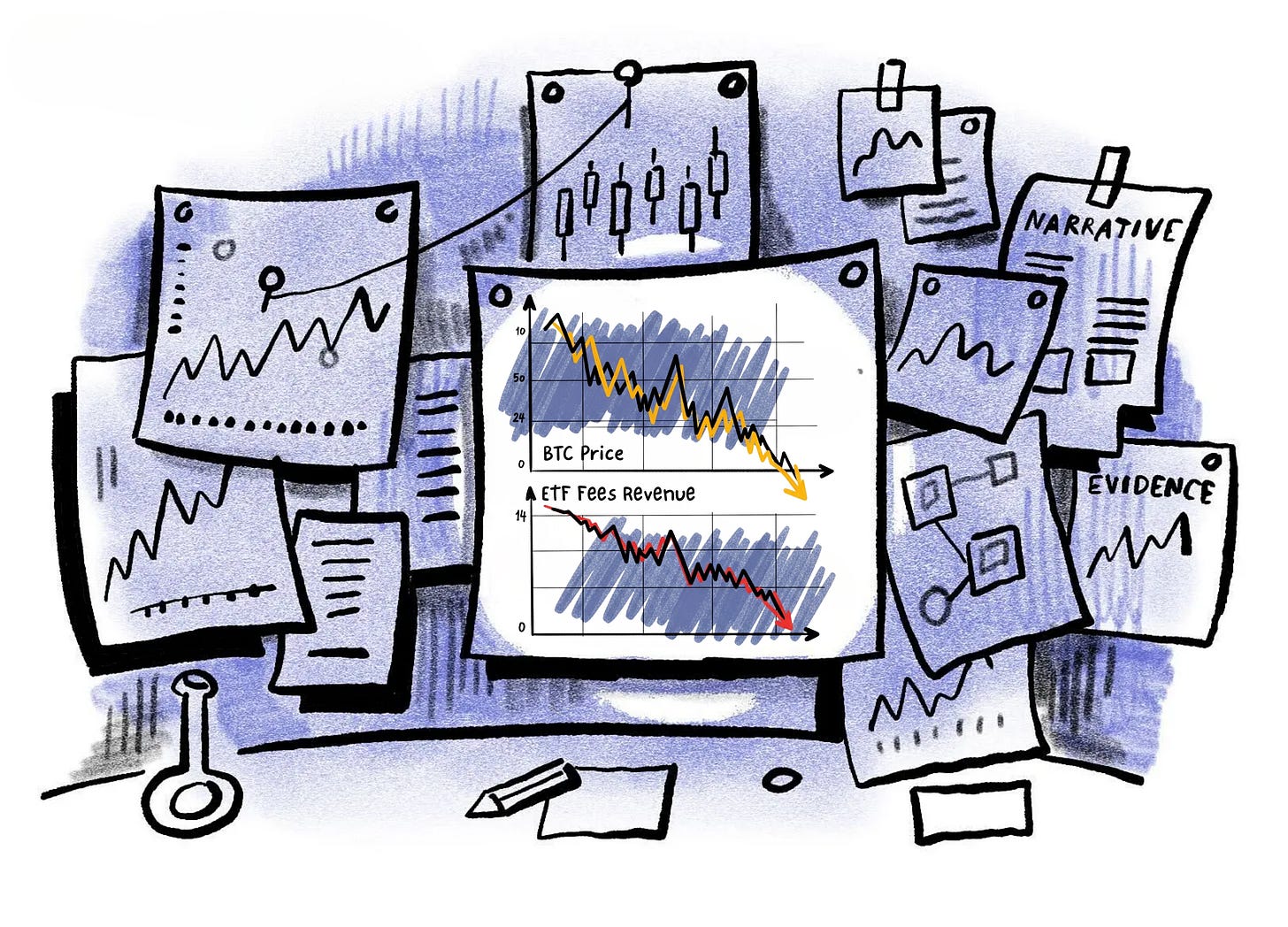 突发：贝莱德BTC ETF单月狂撤35亿！机构去杠杆暗流涌动