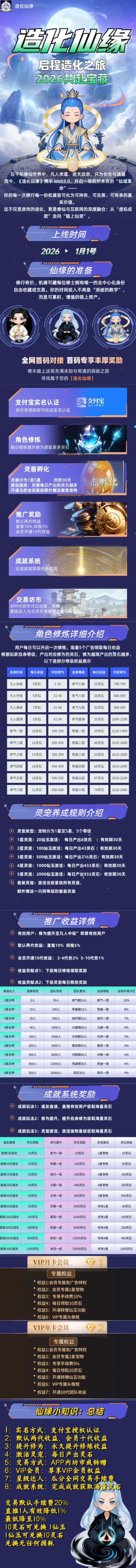 造化仙缘公测上线倒计时：0撸起步，灵宠养成助力修为升级！